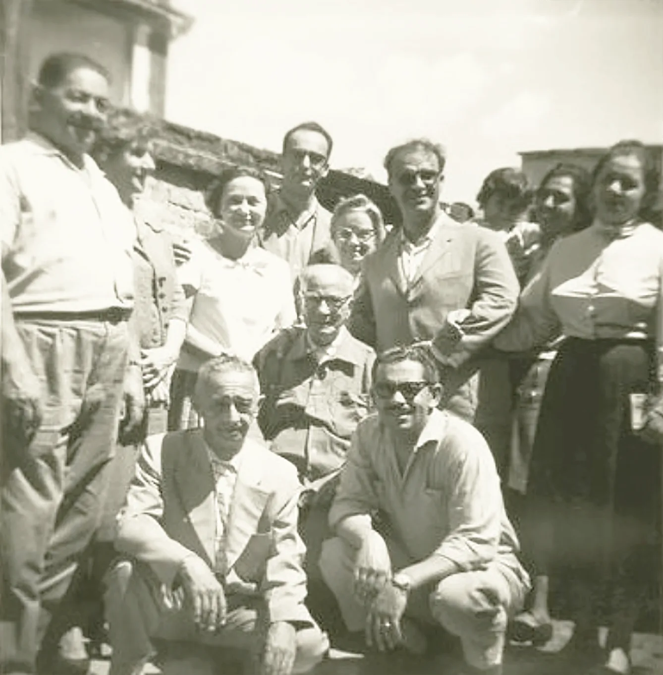 Chico Xavier, Zeca e Adélia Machado, Arnaldo Rocha e amigos